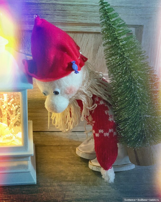 Зимний гном — Наши хобби и творчество: вышивка