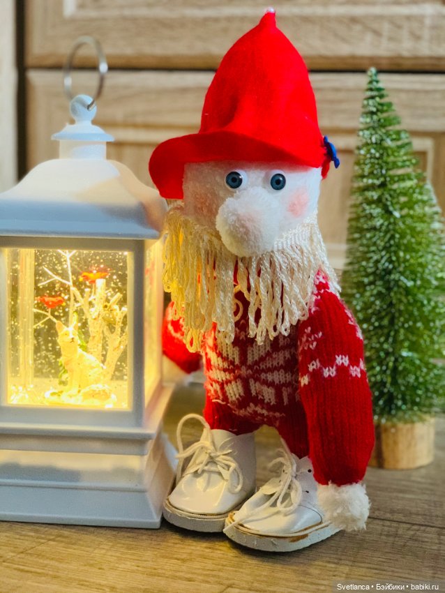 Зимний гном — Наши хобби и творчество: вышивка (фото 10)