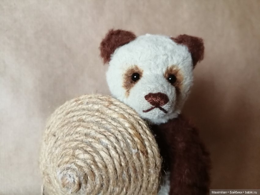 Тедди медведь. Кофейная панда (фото 4)