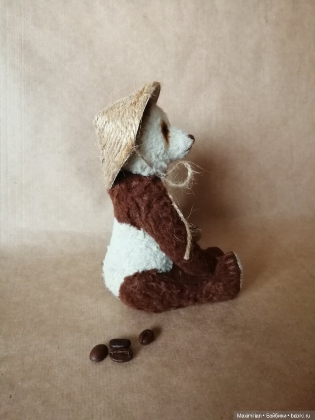 Тедди медведь. Кофейная панда (фото 2)