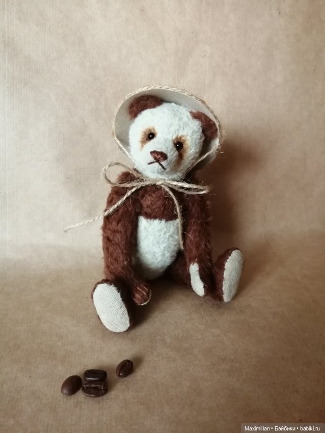 Тедди медведь. Кофейная панда (фото 6)