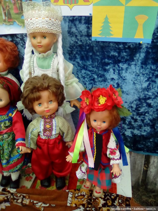 Куклы в костюмах народов Забайкальского края Улётовского района .(Украинцы) " часть 3 (фото 9)