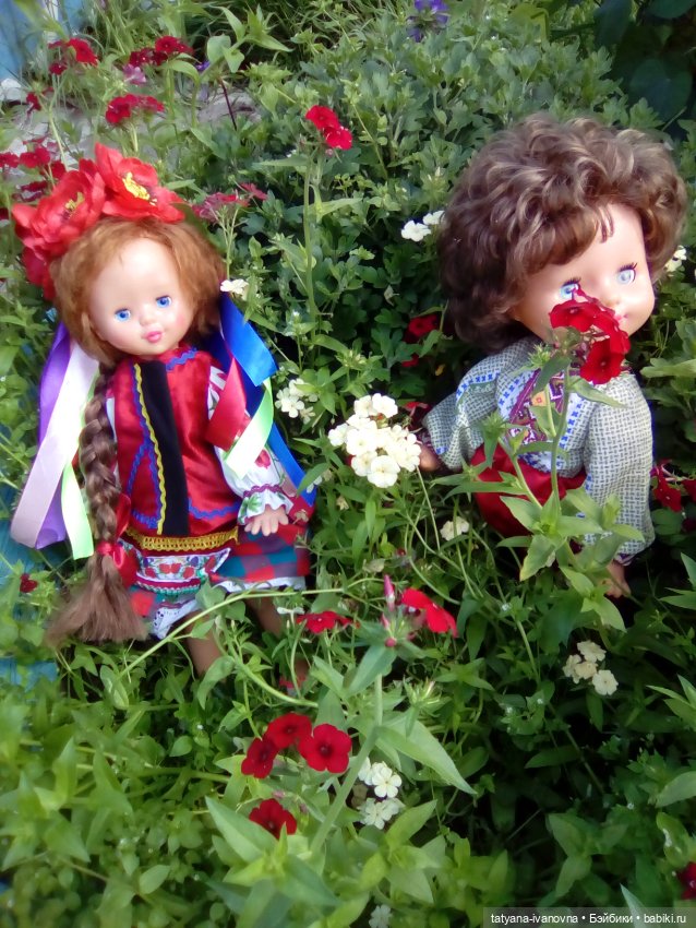 Куклы в костюмах народов Забайкальского края Улётовского района .(Украинцы) " часть 3 (фото 7)