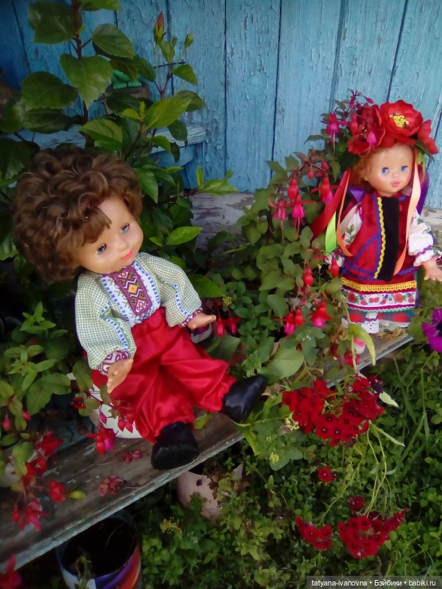 Куклы в костюмах народов Забайкальского края Улётовского района .(Украинцы) " часть 3 (фото 2)