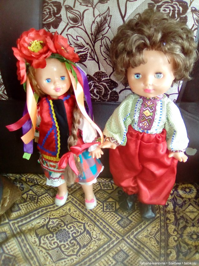 Куклы в костюмах народов Забайкальского края Улётовского района .(Украинцы) " часть 3 (фото 8)