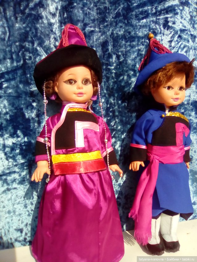 Куклы в костюмах народов Забайкальского края Улётовского района .(Буряты ) " часть 4 (фото 6)