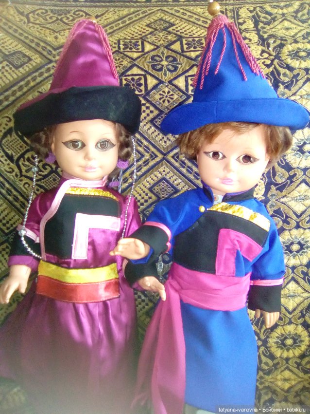 Куклы в костюмах народов Забайкальского края Улётовского района .(Буряты ) " часть 4 (фото 5)