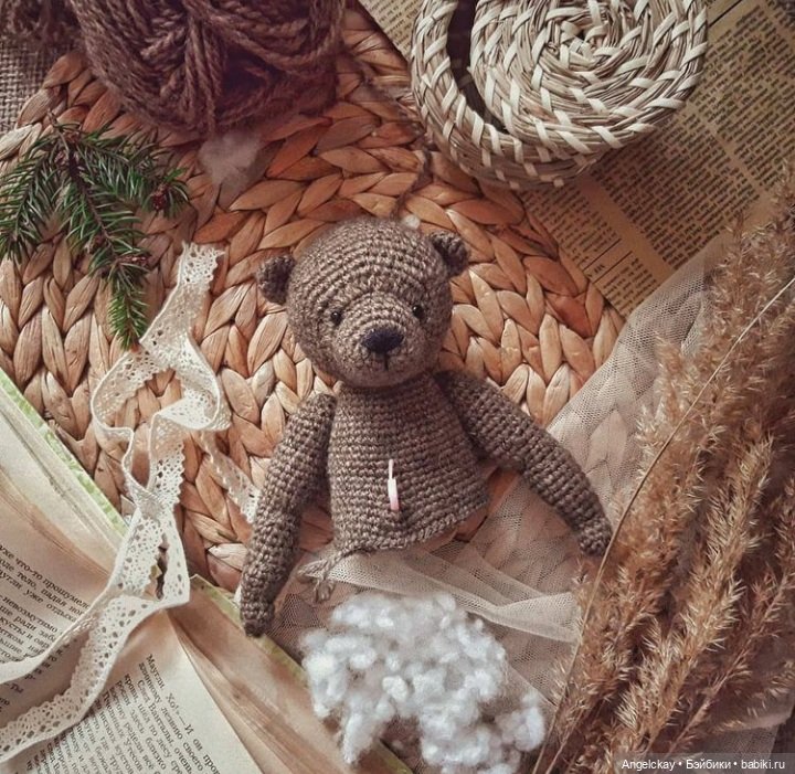 Косолапые тедди-малыши — Вязаные игрушки и амигуруми: крючком