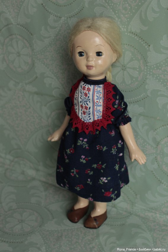 Реставрация пресс-опилочной куклы (фото 8)