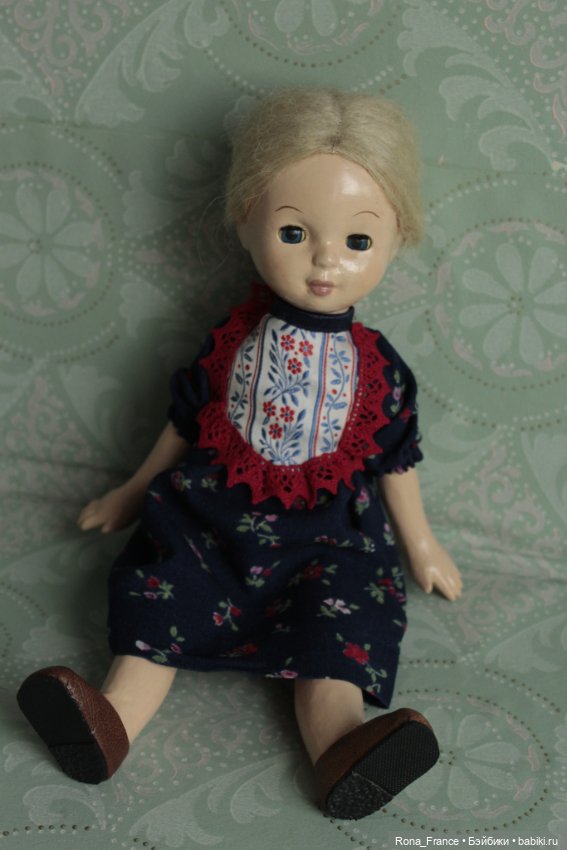 Реставрация пресс-опилочной куклы (фото 9)