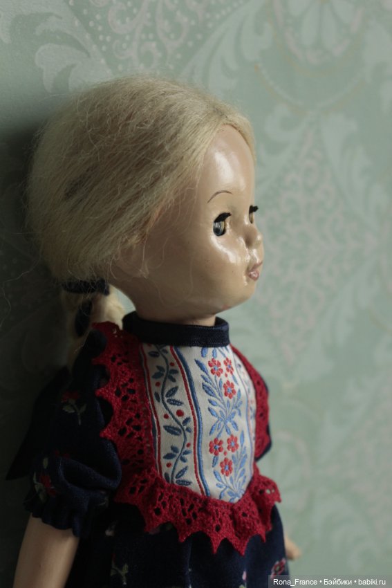 Реставрация пресс-опилочной куклы (фото 7)