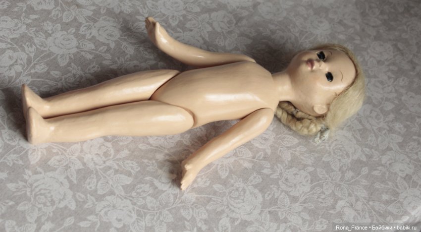 Реставрация пресс-опилочной куклы (фото 6)