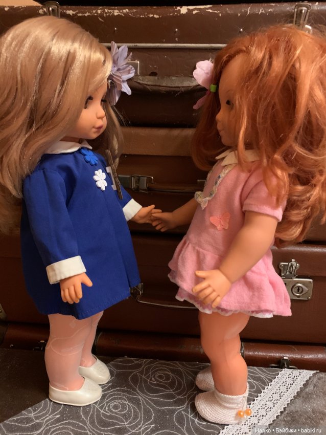 Две милашки — Винтажные куклы ГДР (Немки): Бигги