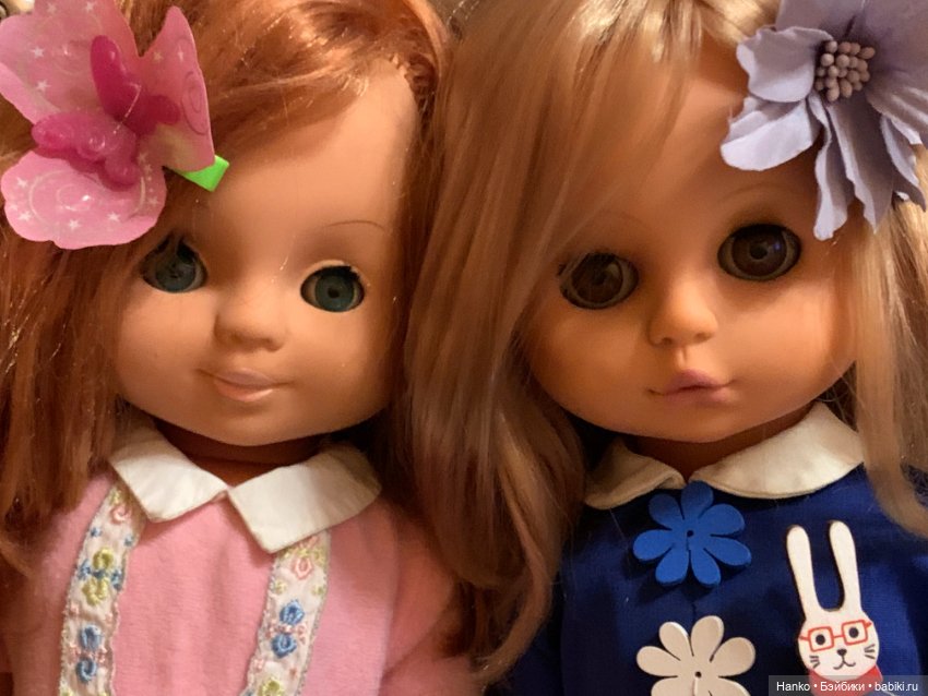 Две милашки — Винтажные куклы ГДР (Немки): Бигги