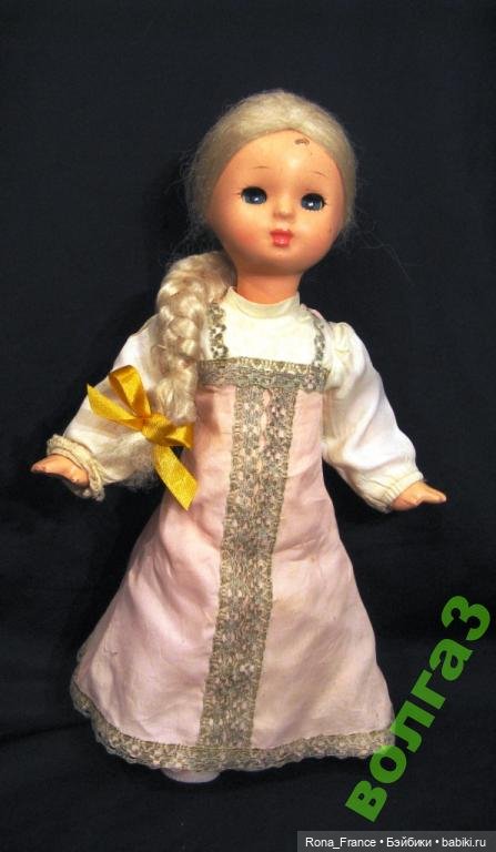 Реставрация пресс-опилочной куклы