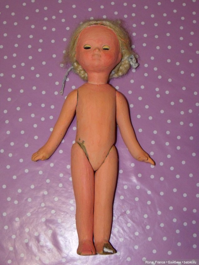 Реставрация пресс-опилочной куклы (фото 2)