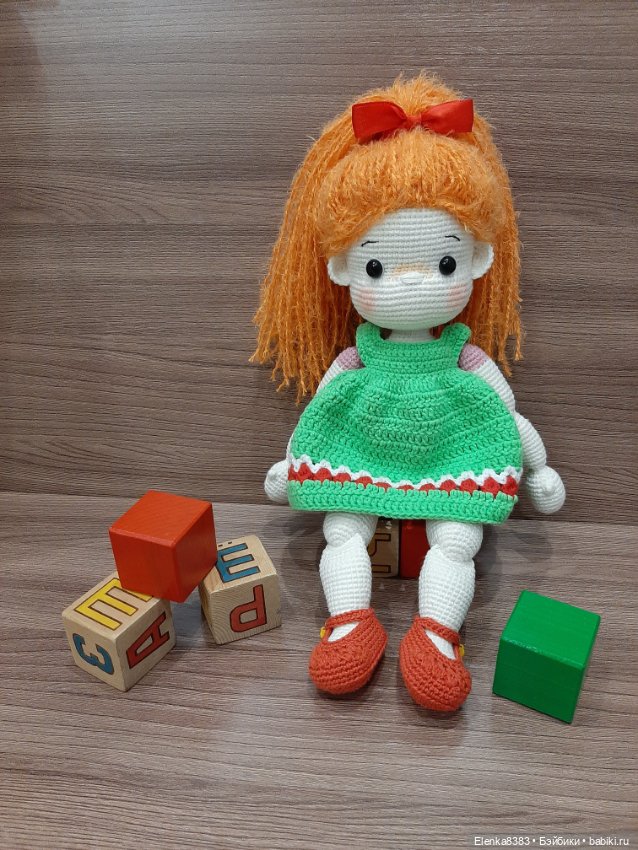 Долгий путь к любви — Авторские вязаные куклы: интерьерные (фото 5)