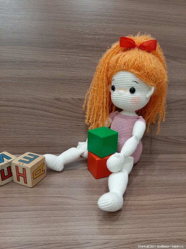 Долгий путь к любви — Авторские вязаные куклы: интерьерные (фото 9)