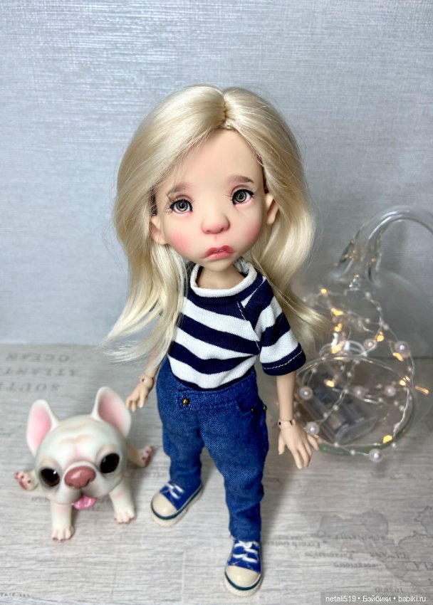 Джинсовые комплекты. Куклы Филенко- tafidolls (фото 8)