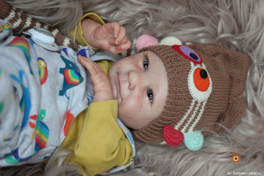Малыш реборн из молда Ava