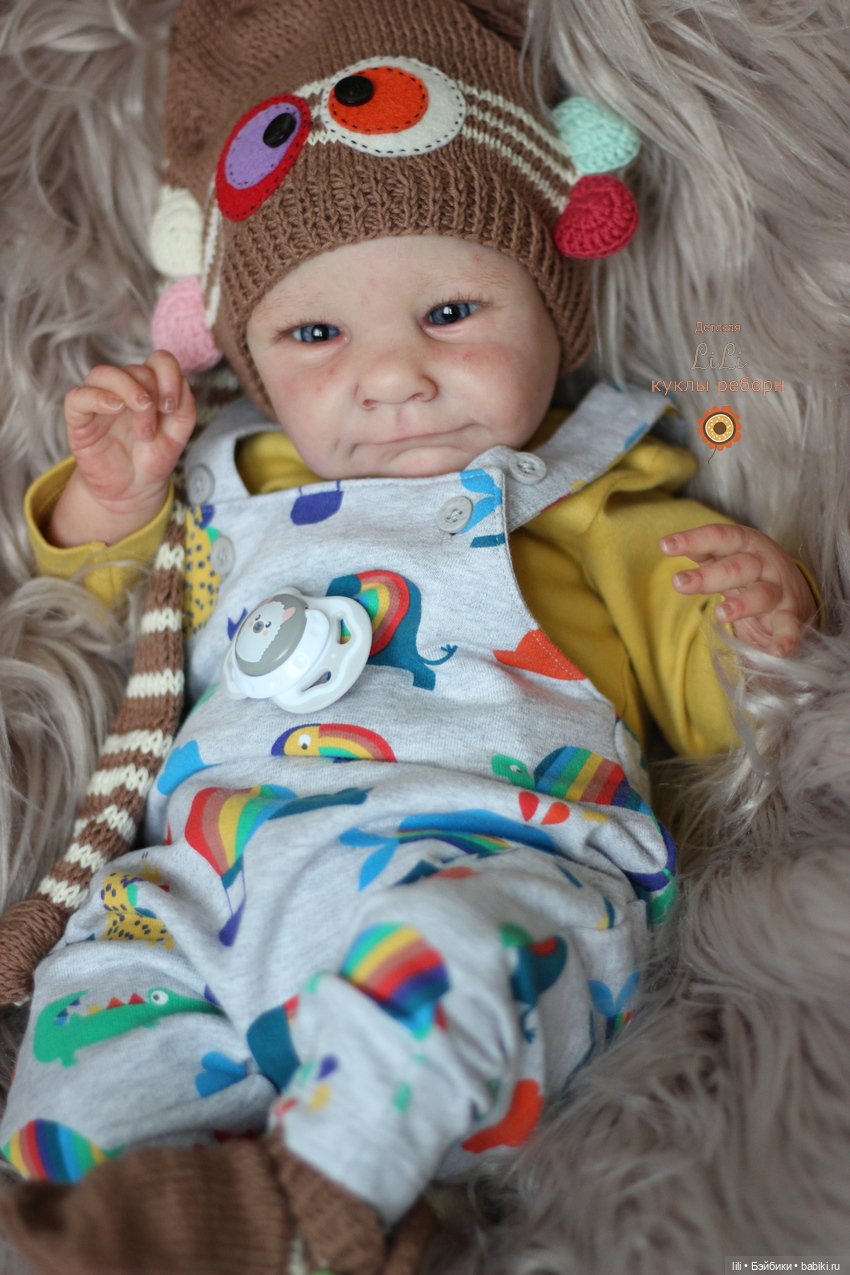 Малыш реборн из молда Ava