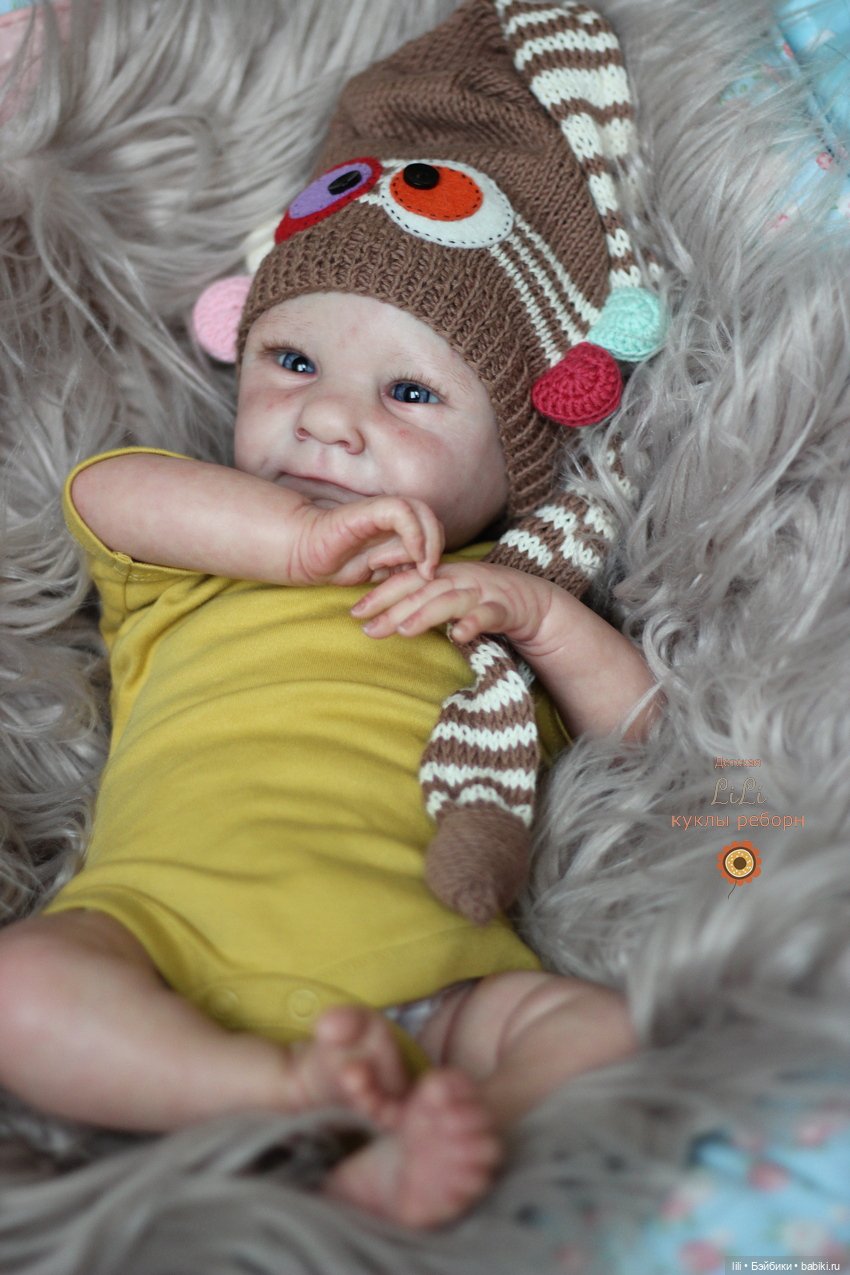Малыш реборн из молда Ava