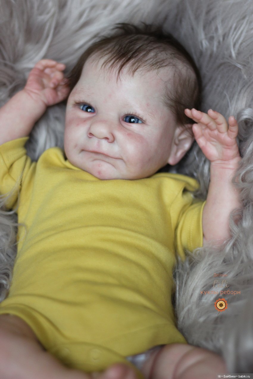 Малыш реборн из молда Ava