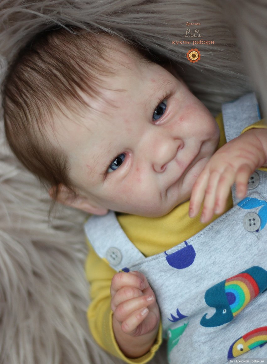 Малыш реборн из молда Ava (фото 4)