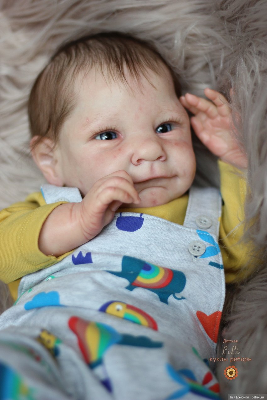 Малыш реборн из молда Ava (фото 5)