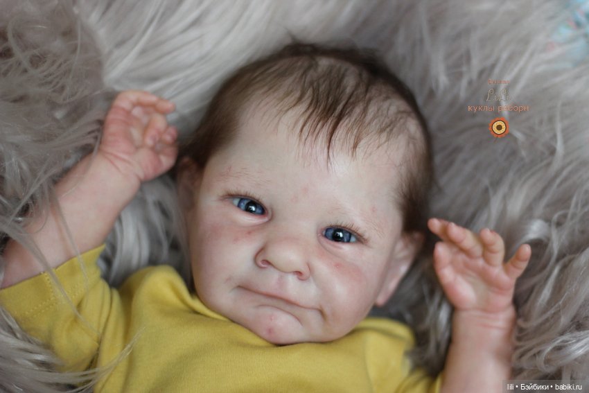 Малыш реборн из молда Ava