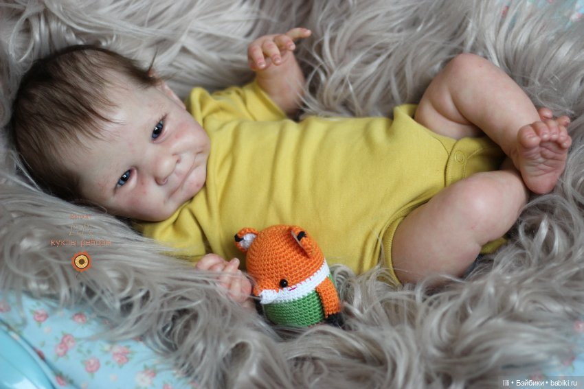 Малыш реборн из молда Ava