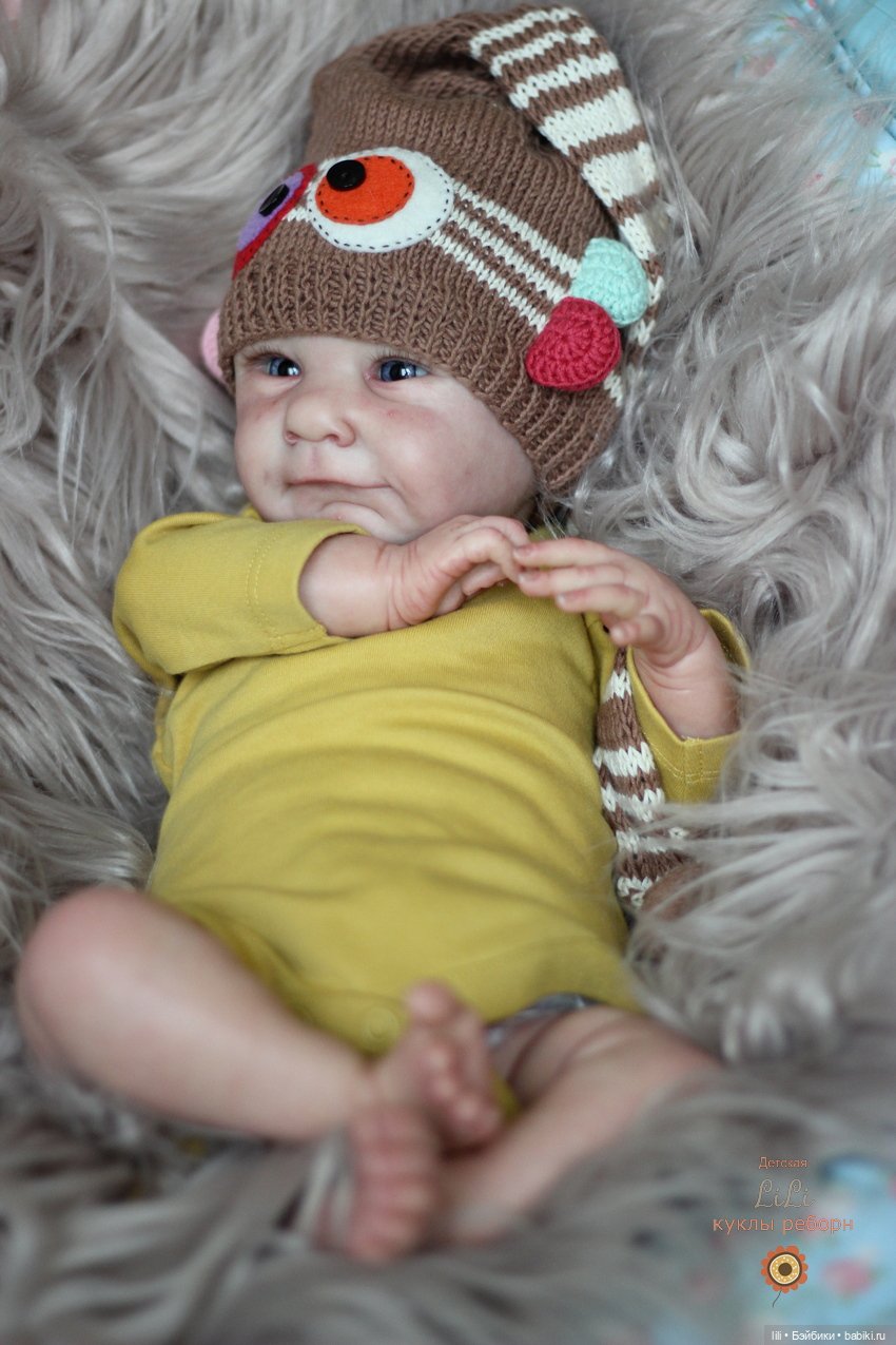 Малыш реборн из молда Ava