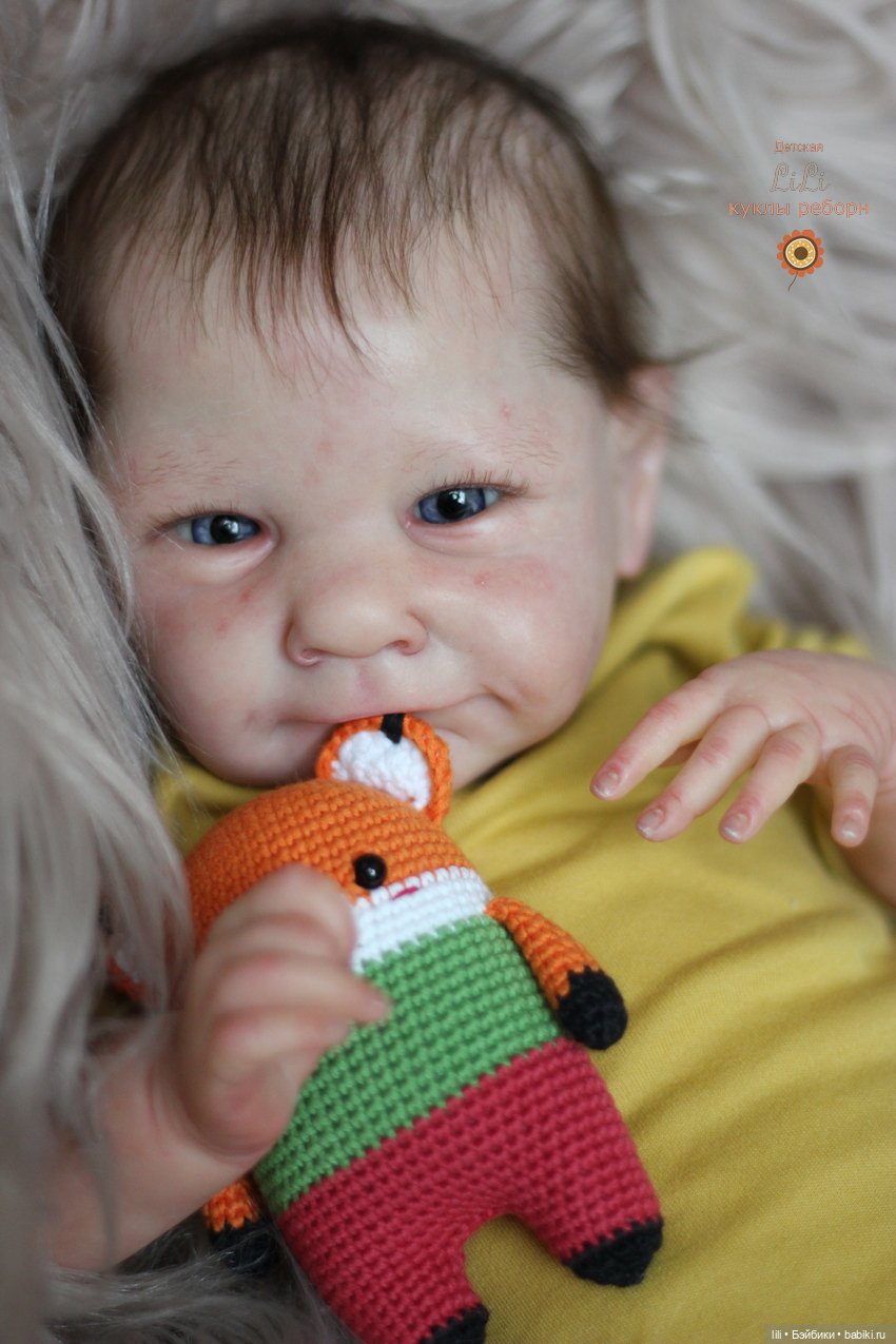 Малыш реборн из молда Ava