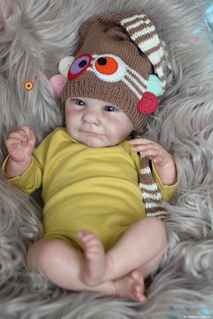 Малыш реборн из молда Ava