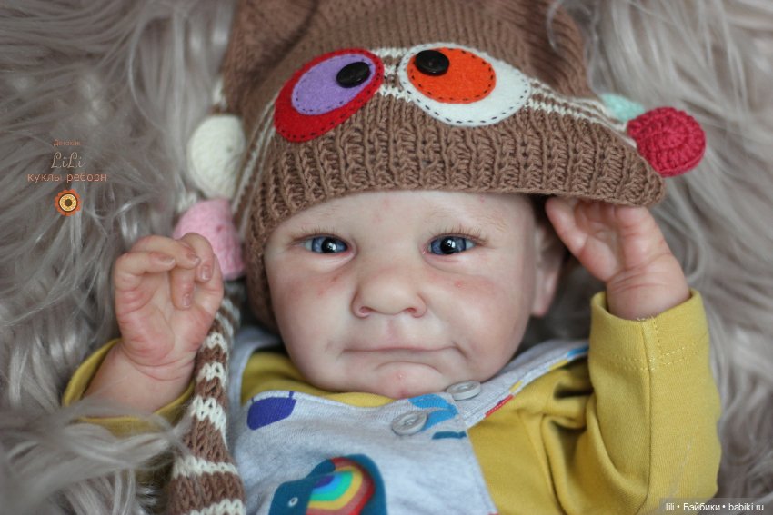 Малыш реборн из молда Ava