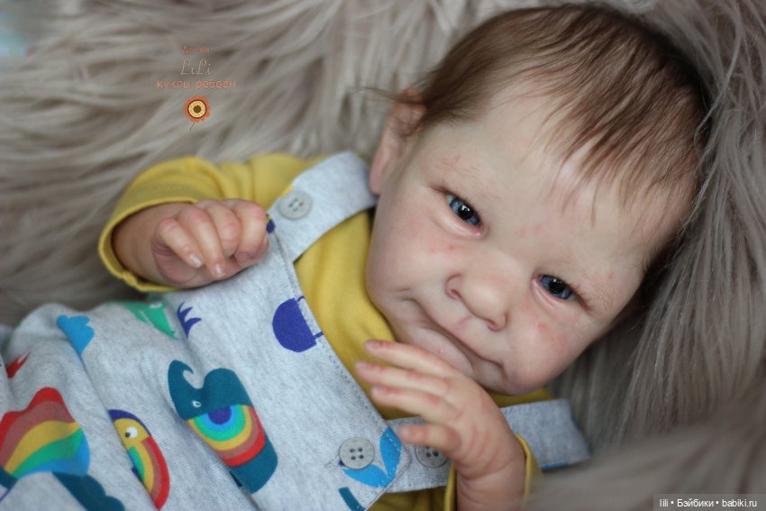 Малыш реборн из молда Ava (фото 3)