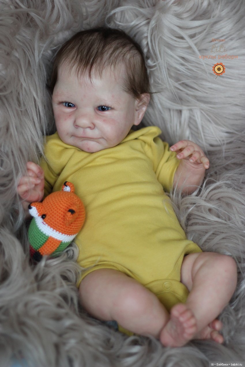 Малыш реборн из молда Ava