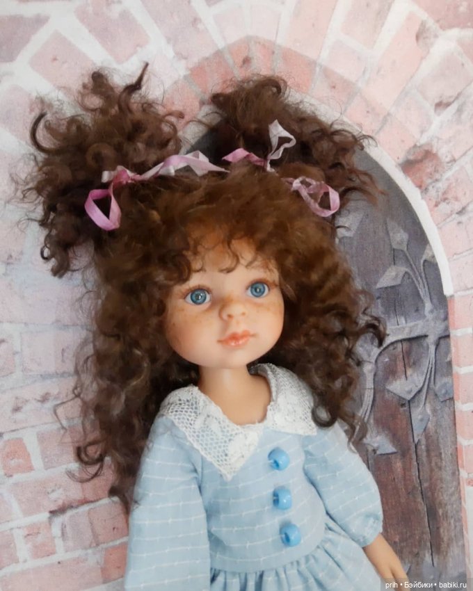 И так тоже бывает — ООАК Paola Reina (Паола Рейна) и испанских кукол: перерисовка