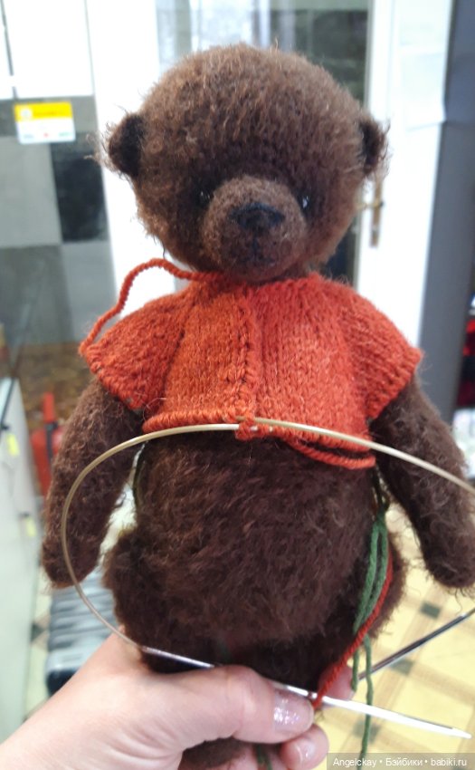 Малыш - тедди Стёпа — Плюшевые мишки и игрушки (Teddy Bear): винтаж (фото 2)