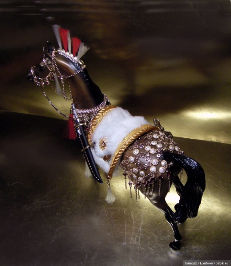 Новый восточный наряд султанского коня