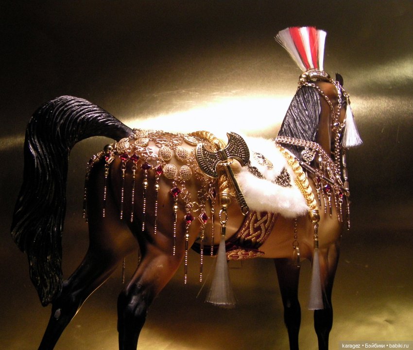 Новый восточный наряд султанского коня