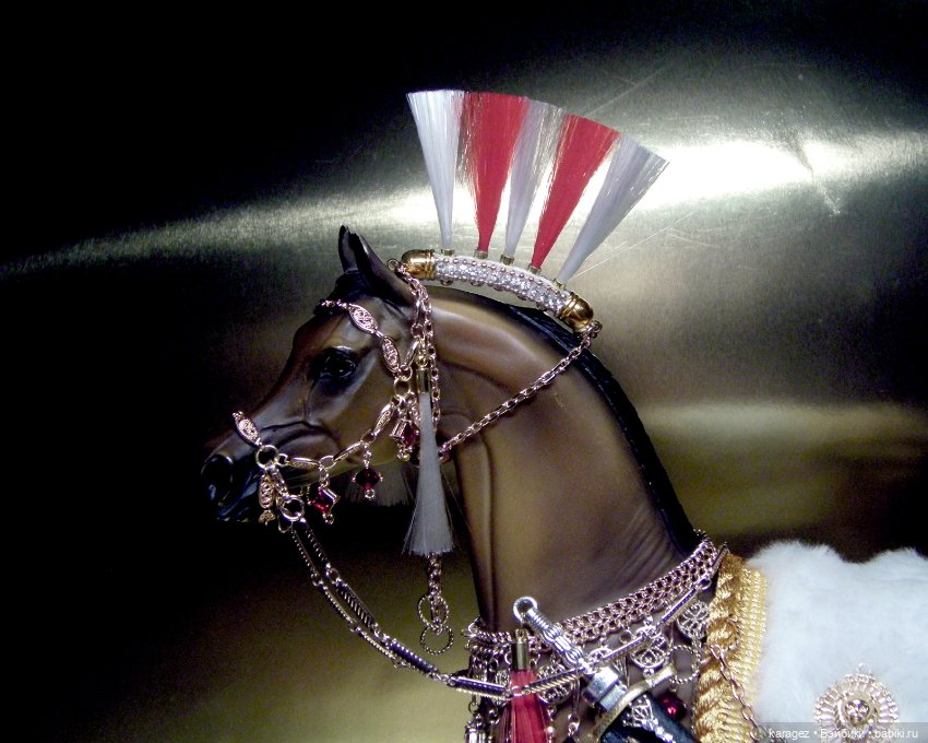 Новый восточный наряд султанского коня (фото 3)