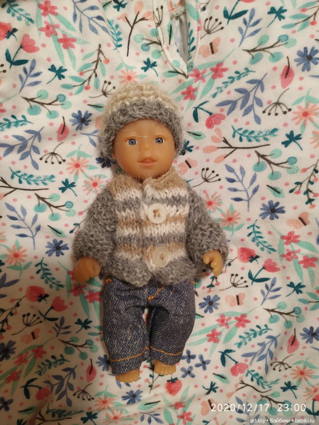 Zapf creation mini три поколения пупсиков (фото 4)