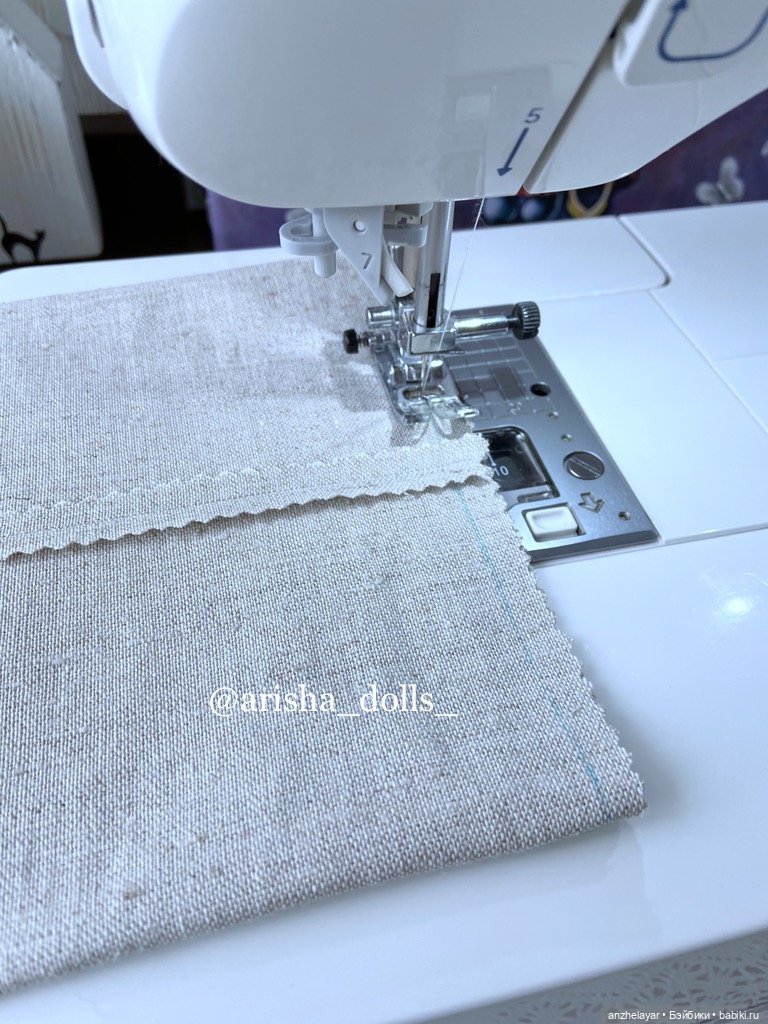 МК «Кресло-мешок для куклы» (фото 4)