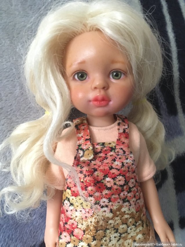 ООАК Паола Рейна — ООАК Paola Reina (Паола Рейна) и испанских кукол: перерисовка (фото 2)