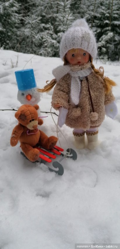 Зимняя Юля — Советские винтажные куклы (СССР): Ленигрушка (фото 5)