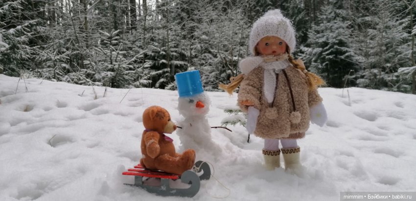 Зимняя Юля — Советские винтажные куклы (СССР): Ленигрушка (фото 3)