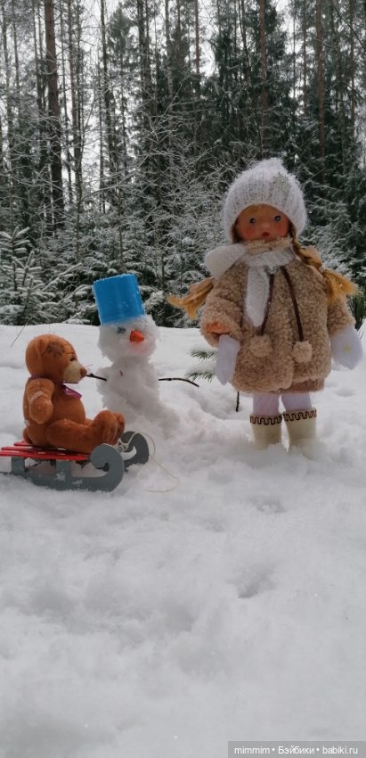 Зимняя Юля — Советские винтажные куклы (СССР): Ленигрушка (фото 7)