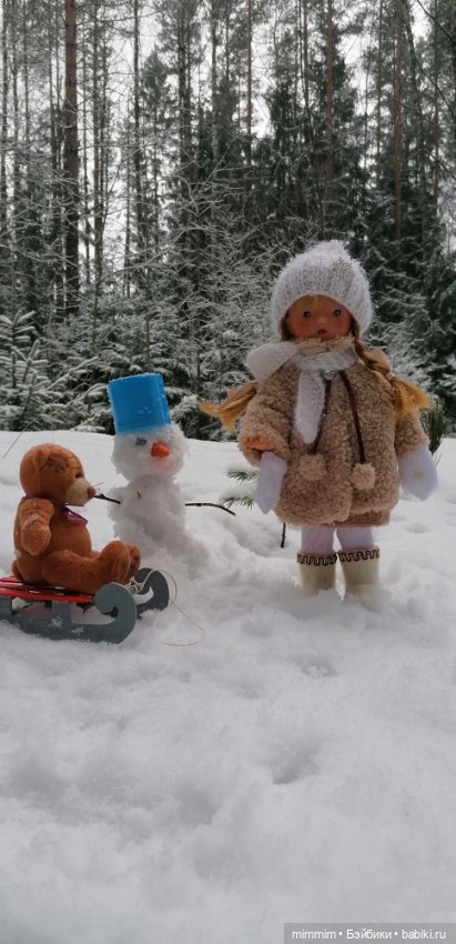 Зимняя Юля — Советские винтажные куклы (СССР): Ленигрушка (фото 2)