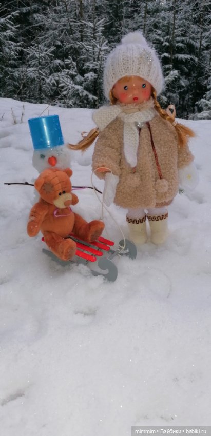 Зимняя Юля — Советские винтажные куклы (СССР): Ленигрушка